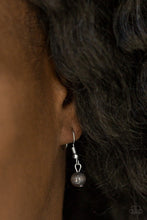 Load image into Gallery viewer, First Class Flier - Silver Moonstone Necklace Paparazzi