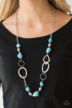 Load image into Gallery viewer, Thats TERRA-ific! - Blue Turquoise Necklace Paparazzi