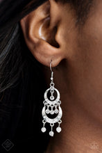 Load image into Gallery viewer, Mainstage Meet and Greet Silver Earring Paparazzi