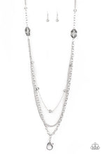 Load image into Gallery viewer, Dare To Dazzle - Silver Necklace Paparazzi