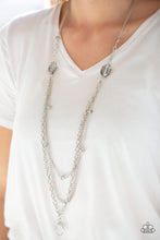 Load image into Gallery viewer, Dare To Dazzle - Silver Necklace Paparazzi