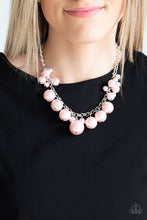 Load image into Gallery viewer, Broadway Belle - Pink Pearl Necklace Paparazzi