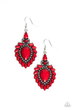 Load image into Gallery viewer, Paparazzi The LIONESS Den - Red Earring