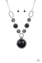 Load image into Gallery viewer, Sedona Drama - Black Stone Necklace Paparazzi
