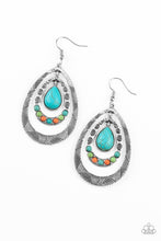 Load image into Gallery viewer, Terra Teardrops - Multi Stone Earring Paparazzi