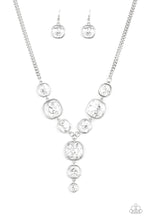 Load image into Gallery viewer, Paparazzi Legendary Luster - White Rhinestone Necklace