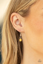 Load image into Gallery viewer, Paparazzi Country Sweetheart - Yellow Stone Necklace