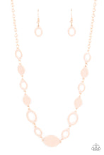 Load image into Gallery viewer, Paparazzi Working OVAL-time - Rose Gold Necklace