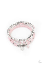 Load image into Gallery viewer, Glacial Glimmer - Pink Bracelet Paparazzi