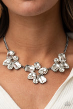 Load image into Gallery viewer, Paparazzi Galactic Goddess - Black Rhinestone Necklace