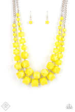 Load image into Gallery viewer, Summer Excursion- Yellow Necklace Paparazzi