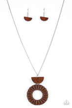 Load image into Gallery viewer, Paparazzi Homespun Stylist - Brown Wood Necklace