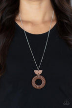 Load image into Gallery viewer, Paparazzi Homespun Stylist - Brown Wood Necklace