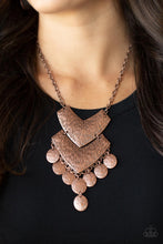 Load image into Gallery viewer, Paparazzi Keys to the ANIMAL Kingdom - Copper Necklace