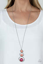 Load image into Gallery viewer, Paparazzi Celestial Courtier - Multi Orange Necklace