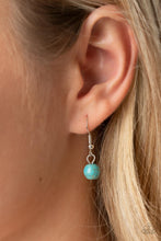 Load image into Gallery viewer, Paparazzi Sahara Suburb - Blue Stone Necklace