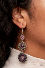 Load image into Gallery viewer, Farmhouse Hustle - Purple Earring Paparazzi-Sold out