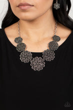 Load image into Gallery viewer, Basketful of Blossoms - Silver Necklace Paparazzi