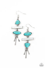 Load image into Gallery viewer, Paparazzi Adventurously Artisan - Turquoise Earring