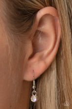 Load image into Gallery viewer, Paparazzi Blissfully Bubbly - White Rhinestone Necklace