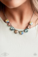 Load image into Gallery viewer, Dreamy Decorum - Multi Rhinestone Necklace Paparazzi