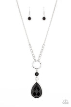 Load image into Gallery viewer, Paparazzi Valley Girl Glamour - Black Necklace