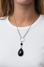 Load image into Gallery viewer, Paparazzi Valley Girl Glamour - Black Necklace