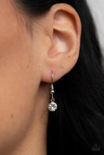 Load image into Gallery viewer, Paparazzi Positively Planetary - White Rhinestone Lanyard