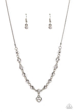 Load image into Gallery viewer, True Love Trinket - White Heart Necklace Paparazzi