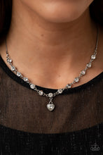 Load image into Gallery viewer, True Love Trinket - White Heart Necklace Paparazzi