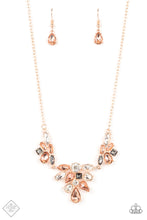 Load image into Gallery viewer, Completely Captivated - Rose Gold Necklace Paparazzi