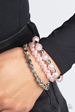 Load image into Gallery viewer, Paparazzi Shoreside Soiree - Pink Bracelet