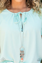 Load image into Gallery viewer, Paparazzi Totally Trolling - Orange Necklace