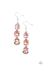 Load image into Gallery viewer, Paparazzi Determined to Dazzle - Orange Earring