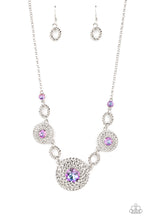 Load image into Gallery viewer, Paparazzi Cosmic Cosmos - Purple Necklace