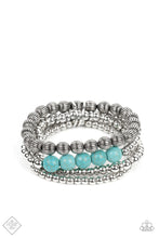 Load image into Gallery viewer, Paparazzi Wildland Wanderer - Turquoise Bracelet
