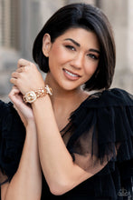 Load image into Gallery viewer, Paparazzi Gilded Gallery - Gold Bracelet