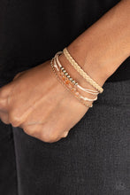 Load image into Gallery viewer, Paparazzi Intergalactic Gamechanger - Gold Bracelet