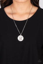 Load image into Gallery viewer, Paparazzi Mother Dear - Silver Mom Necklace