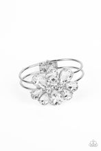 Load image into Gallery viewer, Paparazzi DAUNTLESS is More - White Rhinestone Bracelet