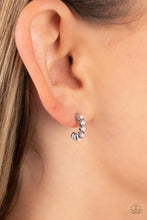 Load image into Gallery viewer, Paparazzi Carefree Couture - Pink Hoop Earring
