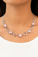 Load image into Gallery viewer, Paparazzi Contemporary Cupid - Pink Necklace