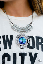 Load image into Gallery viewer, Paparazzi Excalibur Extravagance - Blue Necklace