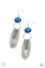 Load image into Gallery viewer, Paparazzi Arthurian A-Lister - Blue Earring
