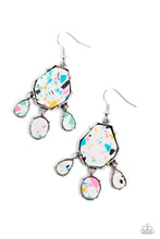 Load image into Gallery viewer, paparazzi Organic Optimism - White Stone Earring
