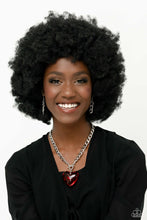 Load image into Gallery viewer, Paparazzi GLASSY-Hero - Red Heart Necklace