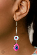 Load image into Gallery viewer, Paparazzi Colorblock Canvas - Multi Earring