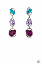 Load image into Gallery viewer, Paparazzi Dimensional Dance - Multi Rhinestone Earring