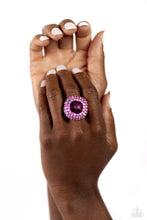 Load image into Gallery viewer, Paparazzi Glistening Grit - Pink Ring