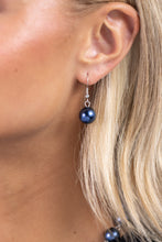 Load image into Gallery viewer, Paparazzi White Collar Welcome - Blue Pearl Necklace